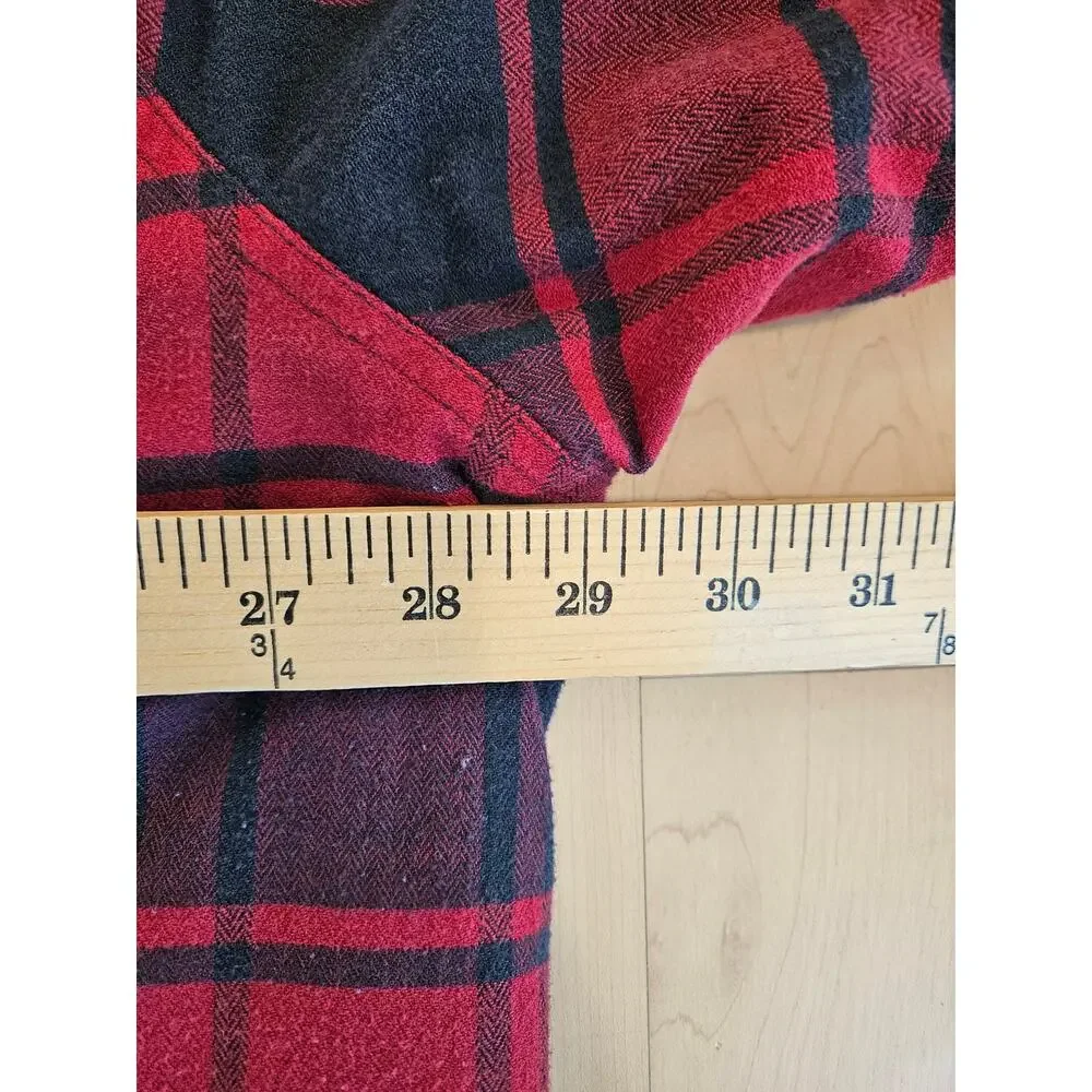 Carhartt Rugged Flex Relaxed Fit Hooded Plaid Shirt Jacket 2XLT Fleece Lined